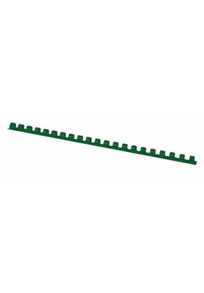 Grzbiety do bindowania OFFICE PRODUCTS, A4, 10mm (65 kartek), 100 szt., zielone