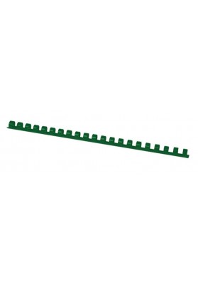 Grzbiety do bindowania OFFICE PRODUCTS, A4, 12mm (95 kartek), 100 szt., zielone