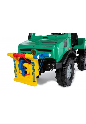 Rolly Toys Ciężarówka Samochód na Pedały  Unimog Mercedes-Benz Wyciągarka