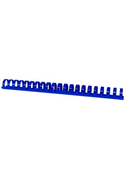 Grzbiety do bindowania OFFICE PRODUCTS, A4, 25mm (240 kartek), 50 szt., niebieskie
