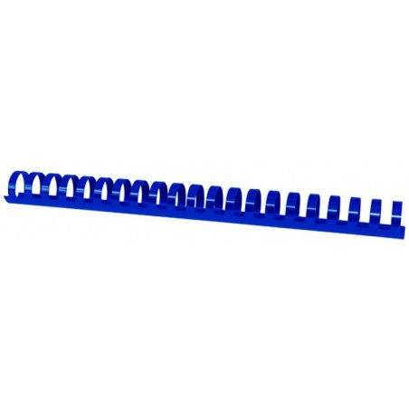 Grzbiety do bindowania OFFICE PRODUCTS, A4, 25mm (240 kartek), 50 szt., niebieskie
