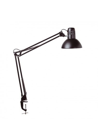 Lampka energooszczędna na biurko maulstudy, bez żarówki, mocowana zaciskiem, czarna