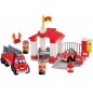 Ecoiffier Abrick Remiza strażacka z pojazdami i figurkami