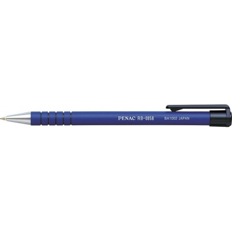 Długopis automatyczny penac rb085 0,7mm, niebieski - 12 szt