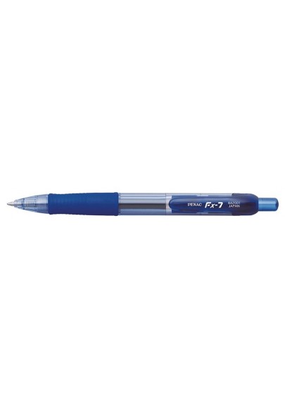 Długopis automatyczny żelowy penac fx7 0,7mm, niebieski