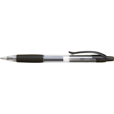 Długopis automatyczny żelowy penac cch3 0,5mm, czarny - 12 szt