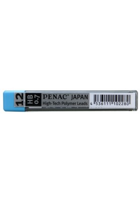 Grafity do ołówków PENAC 0,7mm, HB