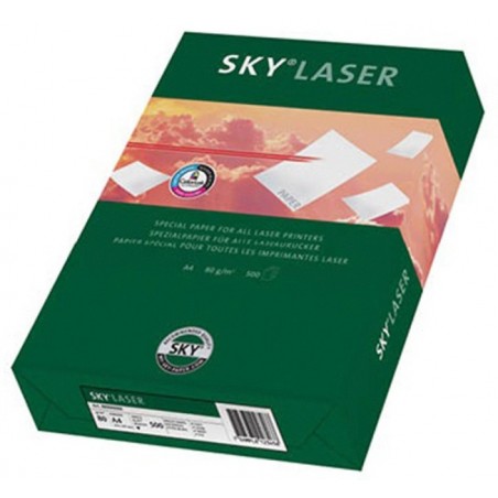 Papier ksero sky laser, a4, klasa b, 80gsm, 500ark. - 5 szt