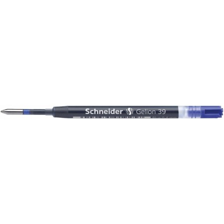 Wkład gelion+ do długopisu schneider, format g2, niebieski - 10 szt