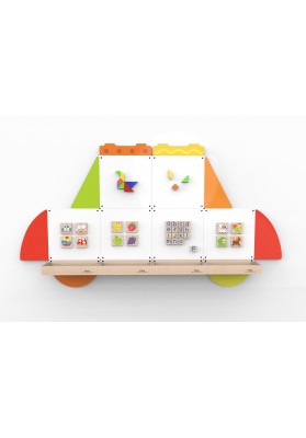 VIGA Tablica magnetyczna - Samochód Montessori