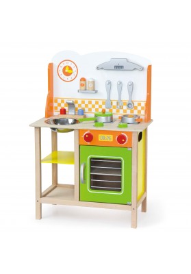 Viga Toys Kuchnia Drewniana dla dzieci Fantastic Z Akcesoriami