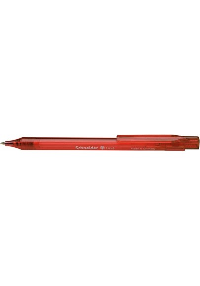 Długopis automatyczny schneider fave, m, czerwony - 20 szt