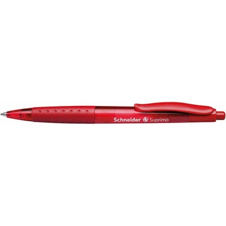 Długopis automatyczny schneider suprimo, m, czerwony - 20 szt