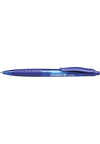 Długopis automatyczny schneider suprimo, m, niebieski - 20 szt