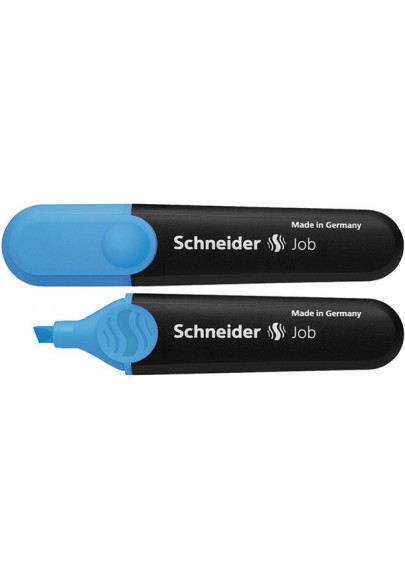 Zakreślacz schneider job, 1-5 mm, niebieski - 10 szt