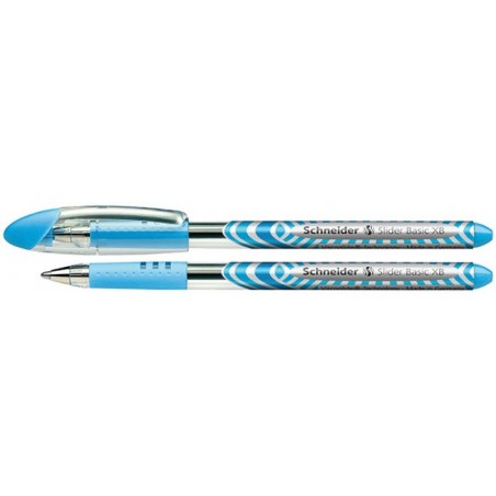 Długopis schneider slider basic, xb, jasnoniebieski - 10 szt