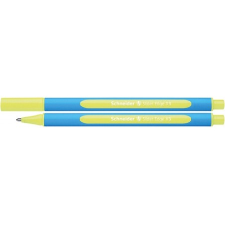 Długopis schneider slider edge, xb, żółty - 10 szt