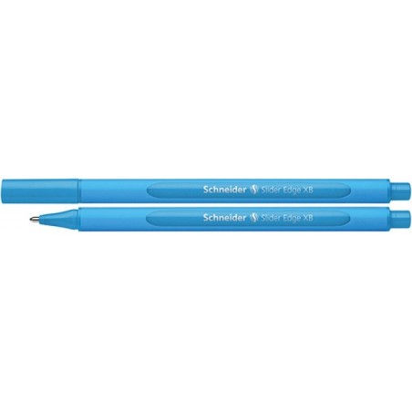 Długopis schneider slider edge, xb, jasnoniebieski - 10 szt