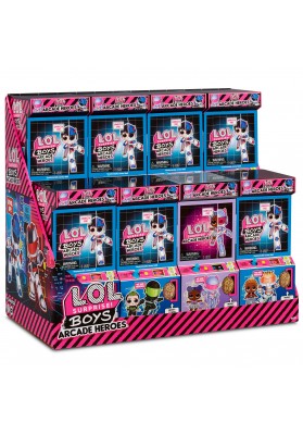 L.O.L Surprise Boys Arcade Heroes Fun Boy lalka w automacie do gier