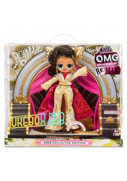 L.o.l. surprise - lalka kolekcjonerska lol omg remix jukebox b.b. szafa grająca