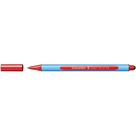 Długopis SCHNEIDER Slider Touch, XB, czerwony