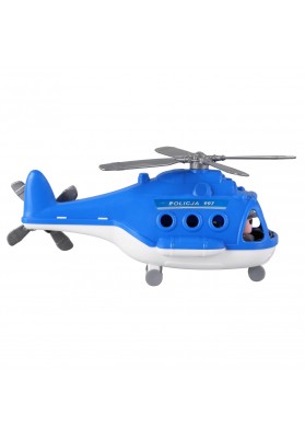 Helikopter Śmigłowiec Policyjny Alfa+ Figurka