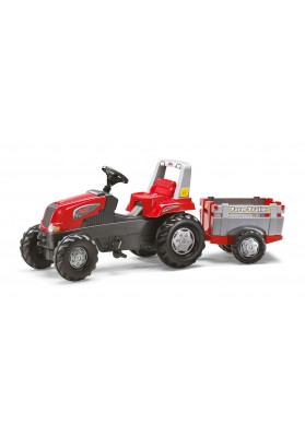 Rolly toys traktor na pedały przyczepa junior 3-8 lat do 50kg