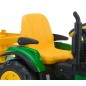 Traktor na akumulator peg perego john deere power pull z przyczepą