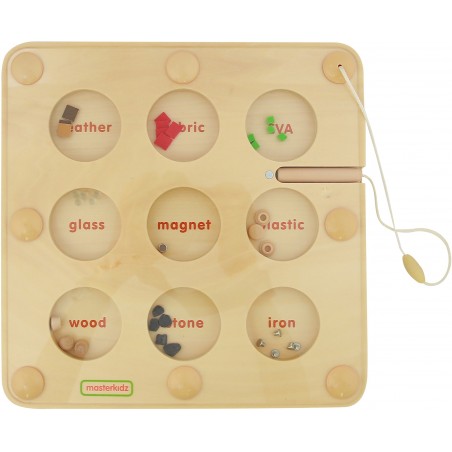 Co przyciągnie magnes edukacyjna gra tabliczka masterkidz montessori