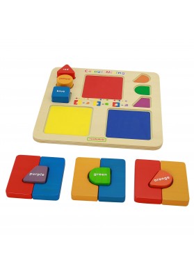 Masterkidz tablica edukacyjna układanka łączenie mieszanie kolorów montessori