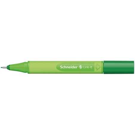 Cienkopis schneider link-it, 0,4mm, zielony
