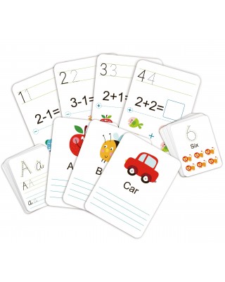 Tooky toy karty edukacyjne fiszki do nauki pisania