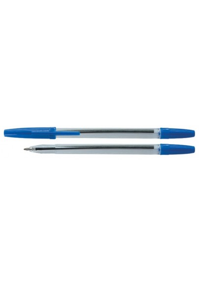 Długopis office products, 1,0mm, niebieski - 50 szt