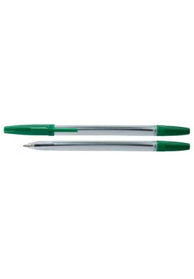 Długopis OFFICE PRODUCTS, 1,0mm, zielony - 50 szt