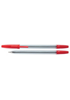 Długopis OFFICE PRODUCTS, 1,0mm, czerwony - 50 szt