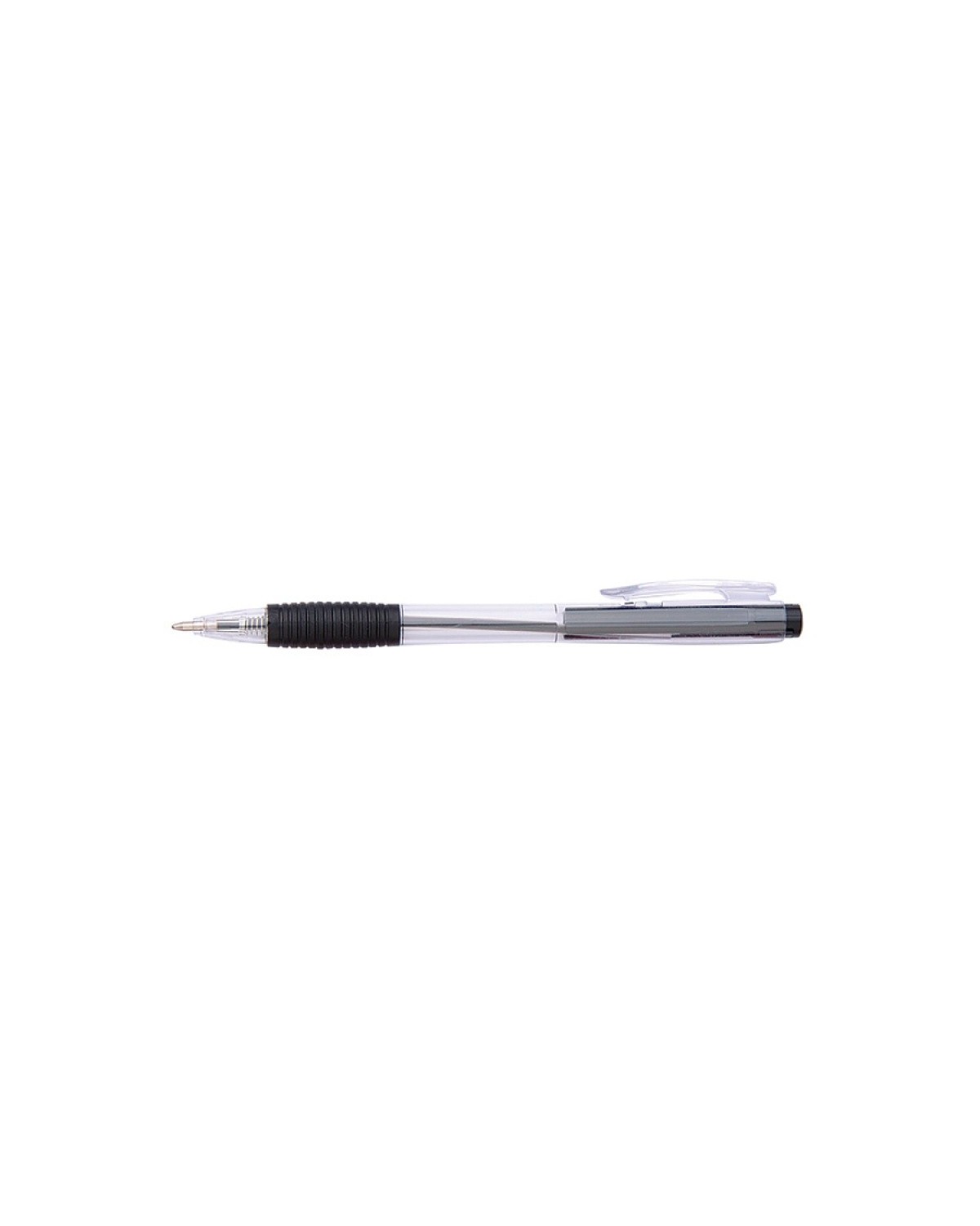 Długopis automatyczny office products, 0,7mm, czarny - 50 szt
