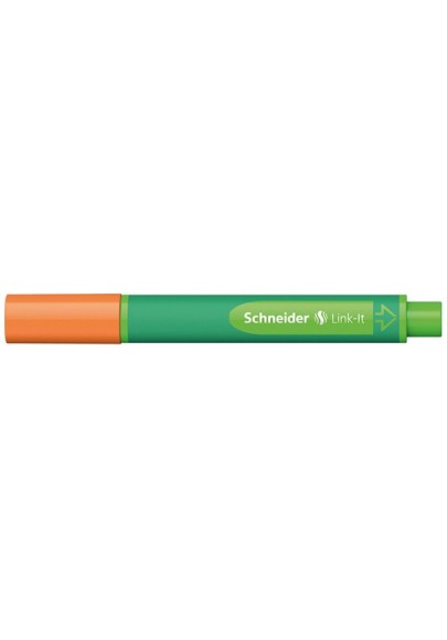Flamaster schneider link-it, 1,0mm, pomarańczowy