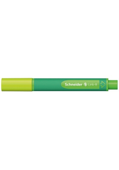 Flamaster schneider link-it, 1,0mm, jasnozielony