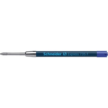 Wkład Express 735 do długopisu SCHNEIDER , F, format G2, niebieski