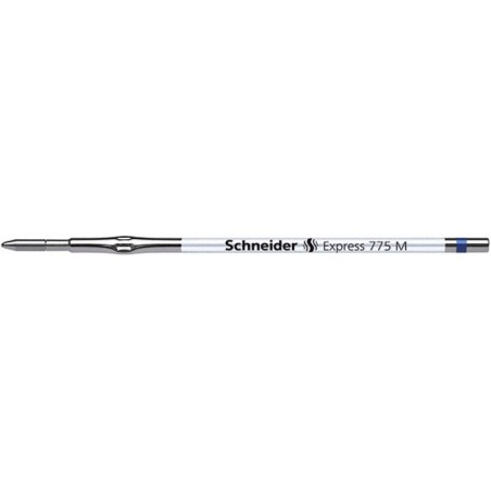 Wkład express 775 do długopisu schneider, m, format x20, niebieski - 10 szt