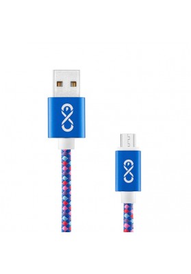 Uniwersalny kabel Micro USB EXC Diamond, 1,5m, niebieski/mix kolorów