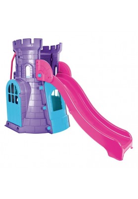 WOOPIE Zamek Wieża ze Zjeżdżalnią Domek Plac Zabaw dla Dzieci