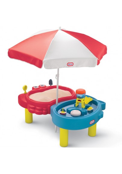 Little tikes piaskownica wodny stół z parasolem