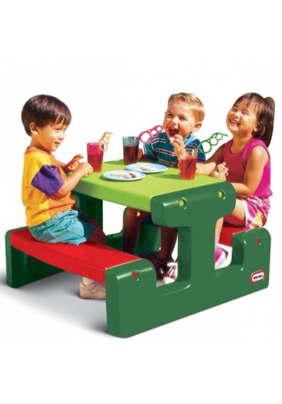 Little tikes stolik piknikowy dla dzieci soczysta zieleń