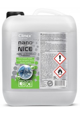 Preparat do dezynfekcji układów klimatyzacji i wentylacji CLINEX Nano Protect Silver Nice 5L 70-345