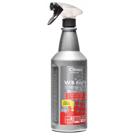 Preparat CLINEX W3 Forte 1L 77-634, do mycia sanitariatów i łazienek