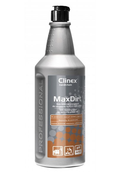 Preparat CLINEX 4 Max Dirt 1L 77-650, do usuwania tłustych zabrudzeń