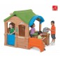 Domek dla dzieci do ogrodu  step2  z grilem i ławeczką