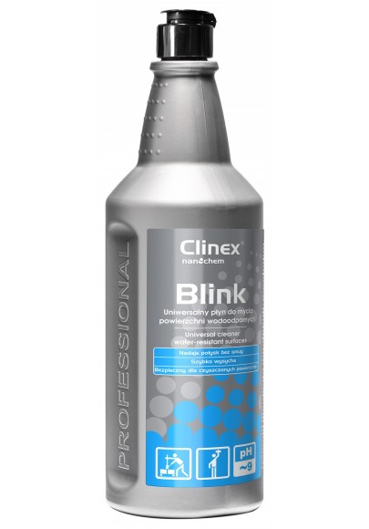 Uniwersalny płyn clinex blink 1l, do mycia powierzchni wodoodpornych