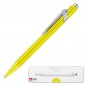 Długopis caran d'ache 849 pop line fluo, m, w pudełku, żółty